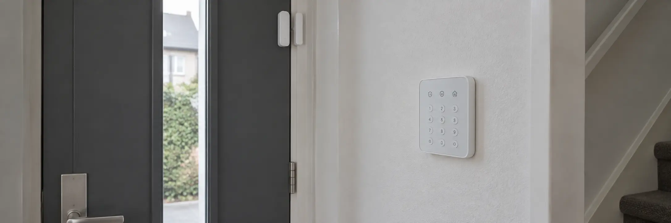 Alarmsysteem bij een Nederlandse woning