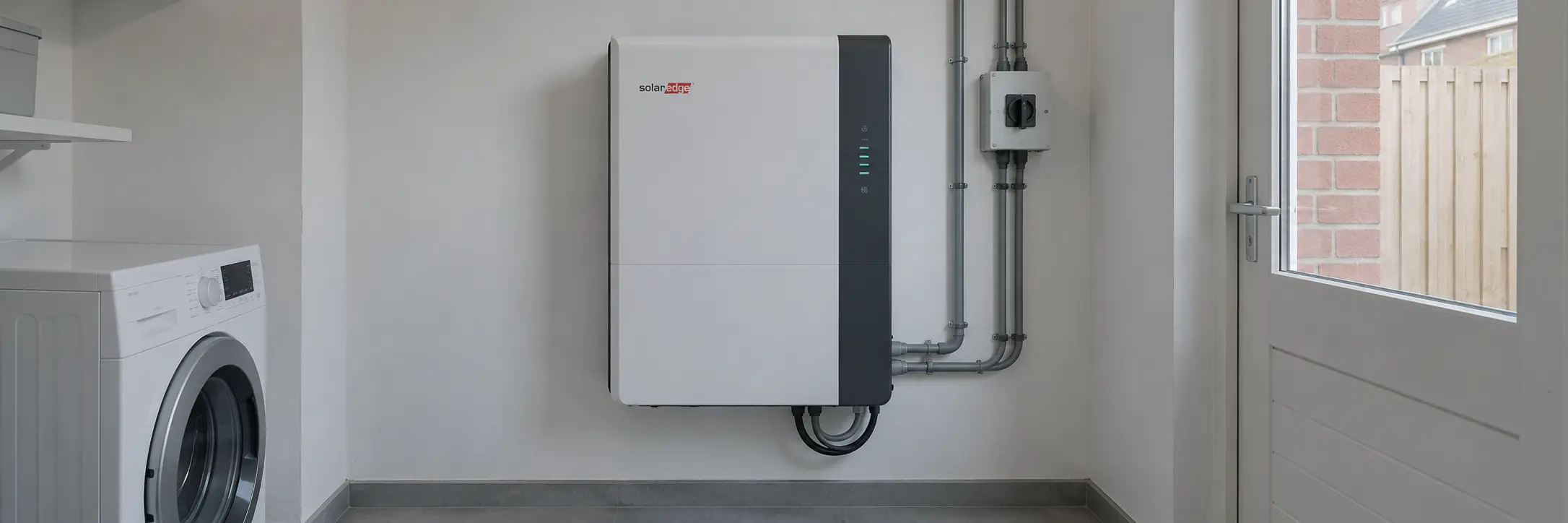 Thuisbatterij bij een Nederlandse woning